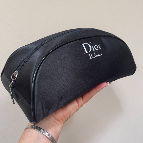 Dior Handbags - NWT Dior Half Moon Crystal embelised Silk bag